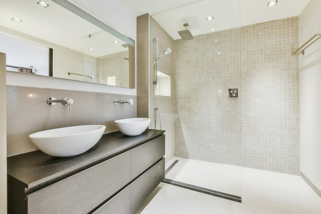 Modern bathroom design